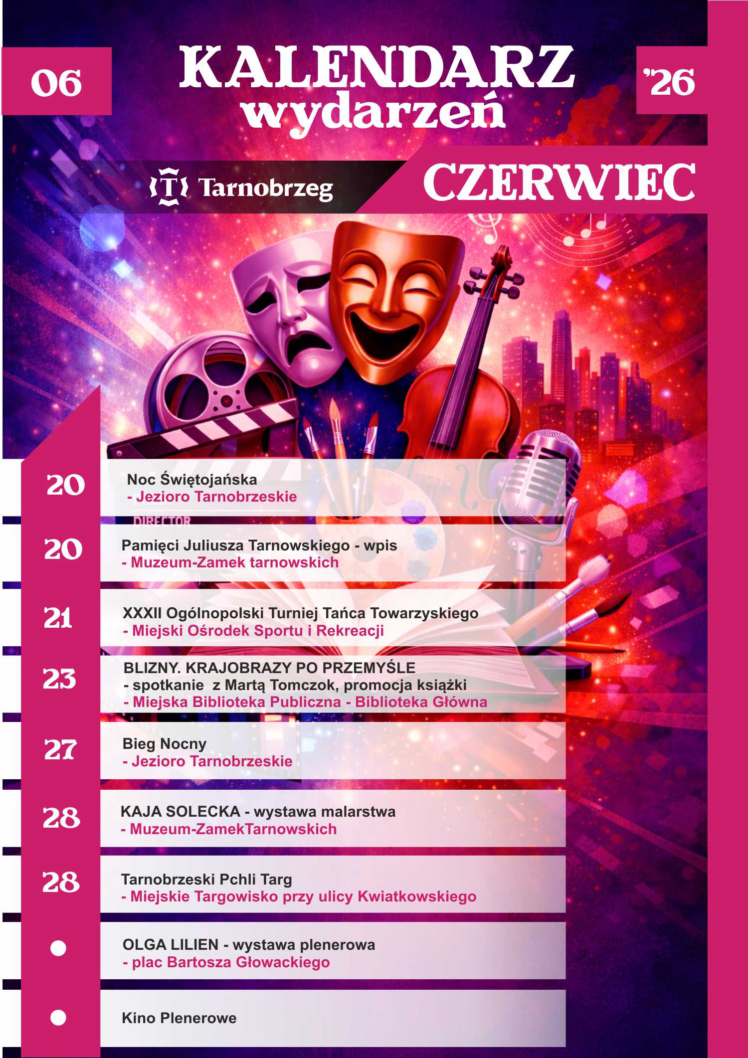 Kalendarz wydarzeń 2026